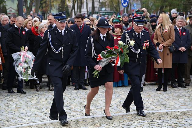 Lęborczanie świętowali 101 rocznicę odzyskania Niepodległości