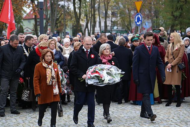 Lęborczanie świętowali 101 rocznicę odzyskania Niepodległości
