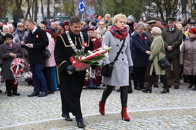 Lęborczanie świętowali 101 rocznicę odzyskania Niepodległości