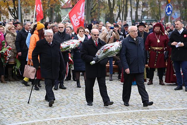 Lęborczanie świętowali 101 rocznicę odzyskania Niepodległości