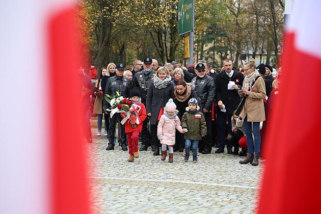 Lęborczanie świętowali 101 rocznicę odzyskania Niepodległości