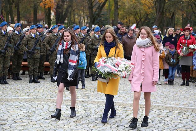 Lęborczanie świętowali 101 rocznicę odzyskania Niepodległości