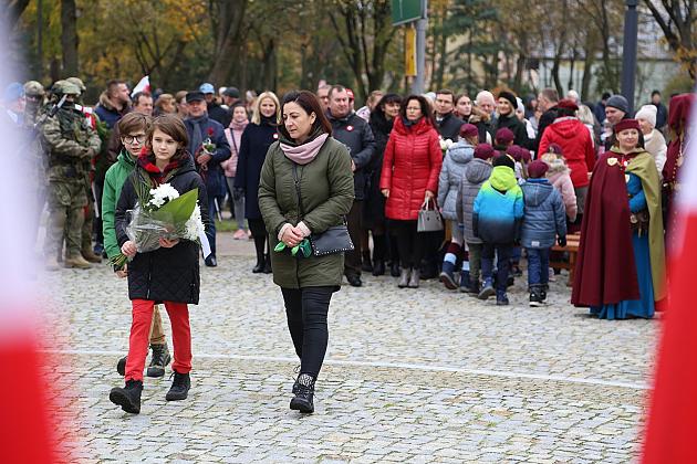 Lęborczanie świętowali 101 rocznicę odzyskania Niepodległości