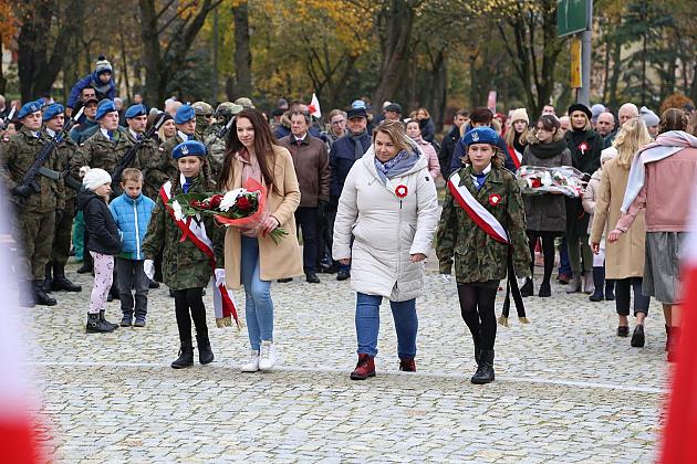 Lęborczanie świętowali 101 rocznicę odzyskania Niepodległości