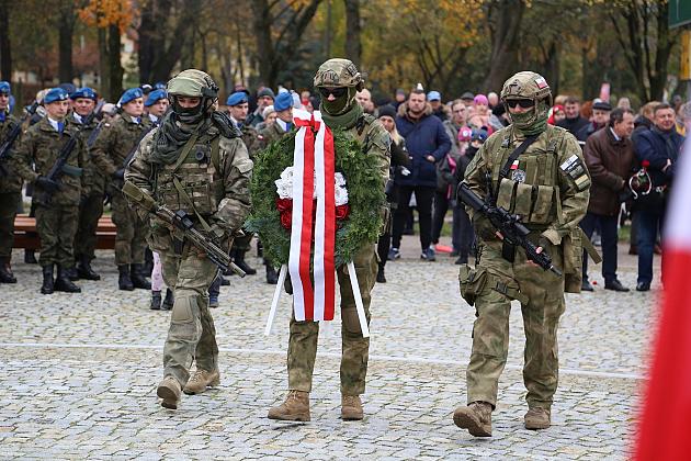 Lęborczanie świętowali 101 rocznicę odzyskania Niepodległości