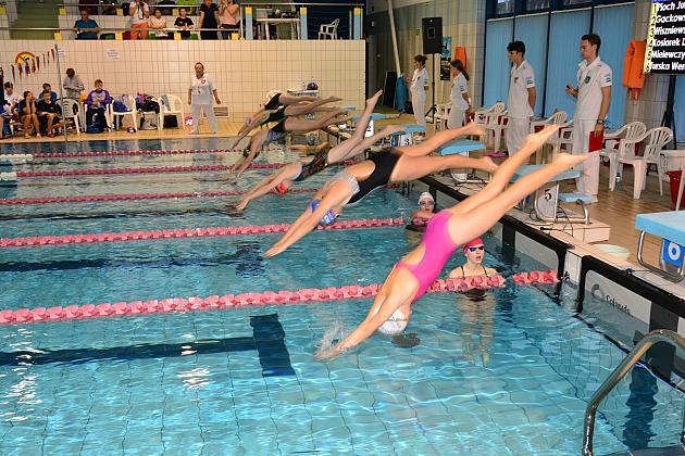 XII Ogólnopolskie Zawody Pływackie MEYN