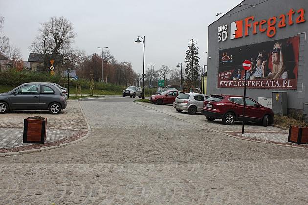 Gdańska przy kinie „Fregata” w nowej odsłonie