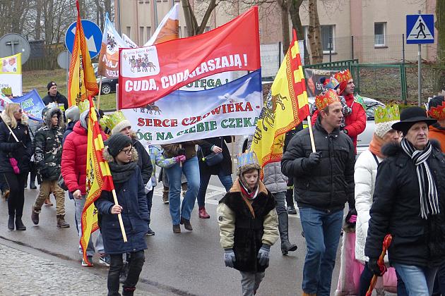Orszak Trzech Króli dotarł do Lęborka