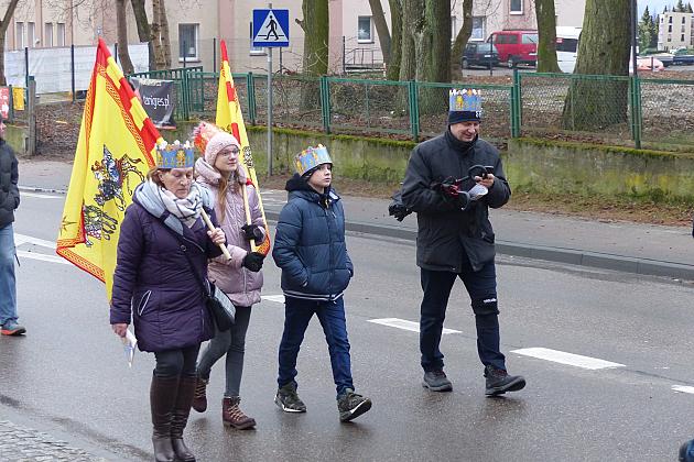 Orszak Trzech Króli dotarł do Lęborka