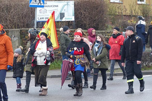 Orszak Trzech Króli dotarł do Lęborka