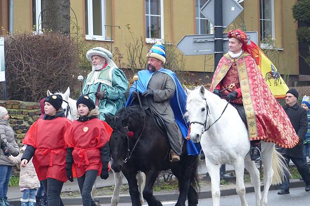 Orszak Trzech Króli dotarł do Lęborka