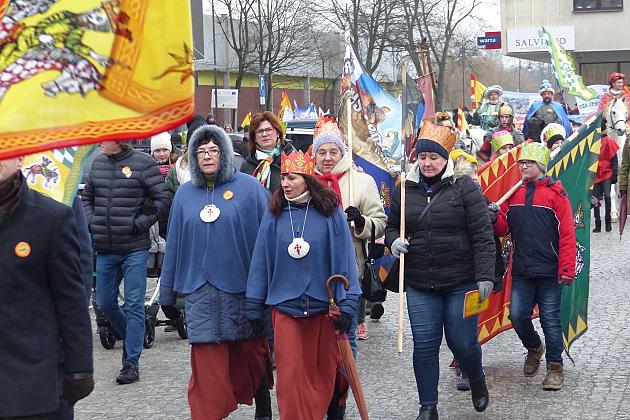 Orszak Trzech Króli dotarł do Lęborka