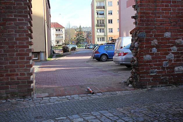 Udrożniony przejazd i parking przy szkole nr 3