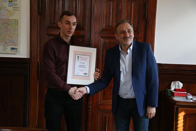 Młodzi sportowcy uhonorowani