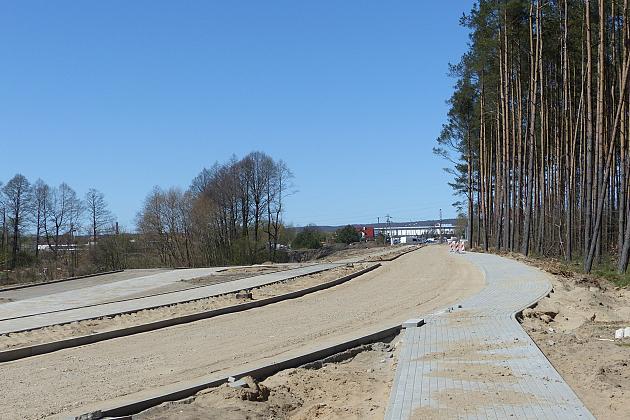 Majkowskiego w budowie. Nowe połączenie do Kaszubskiej coraz bliżej