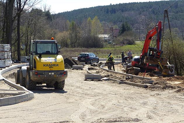 Majkowskiego w budowie. Nowe połączenie do Kaszubskiej coraz bliżej