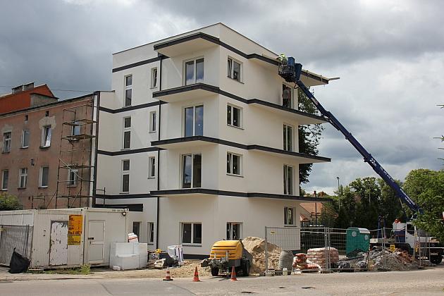 Budowa mieszkań komunalnych przy Placu Piastowskim na ukończeniu