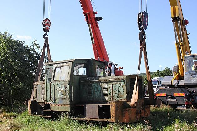 Lokomotywa odzyska blask. Po renowacji stanie przed dworcem kolejowym