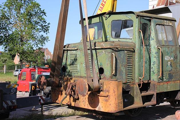 Lokomotywa odzyska blask. Po renowacji stanie przed dworcem kolejowym