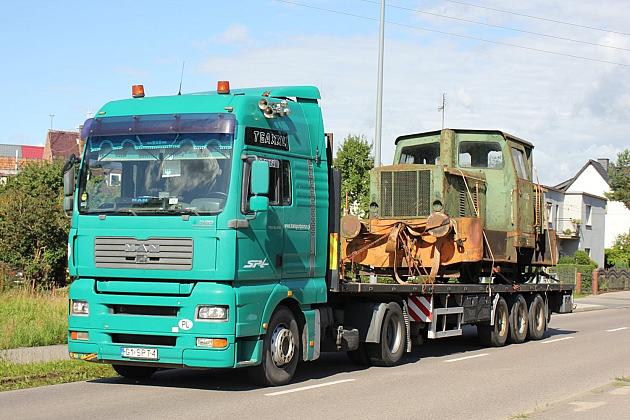 Lokomotywa odzyska blask. Po renowacji stanie przed dworcem kolejowym