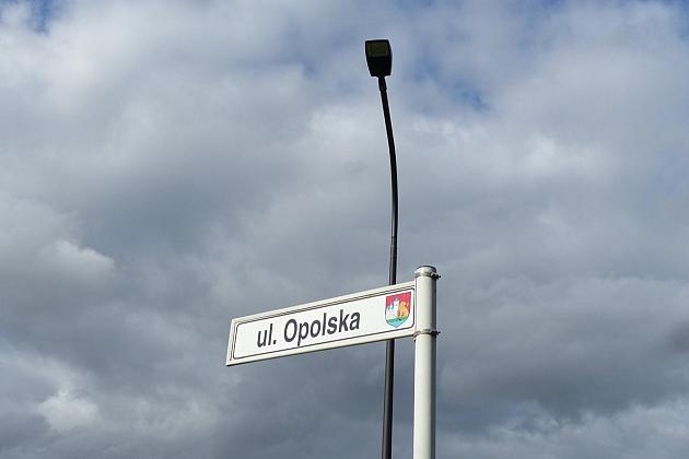 Wrocławska i Opolska z oświetleniem