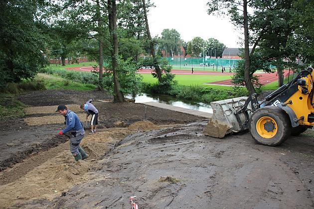 Budowa przystani kajakowej na Łebie i Okalicy