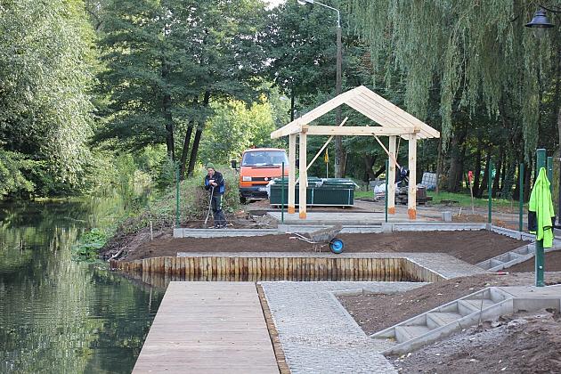 Budowa przystani kajakowej bliska finału
