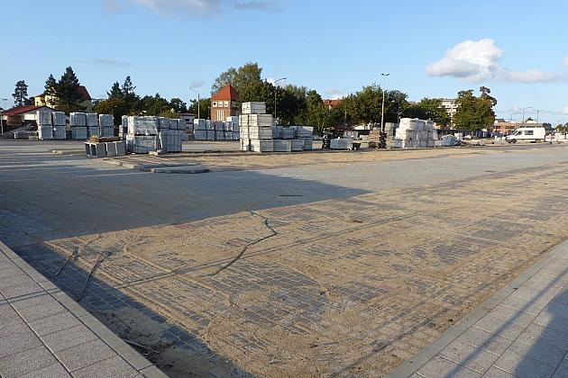 Lęborski Węzeł Przesiadkowy. Roboty przy dworcu kolejowym