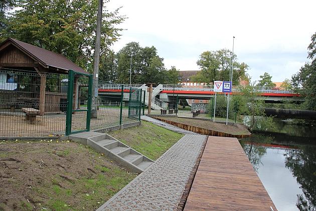 Przystań kajakowa po odbiorze