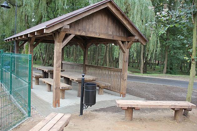 Przystań kajakowa po odbiorze