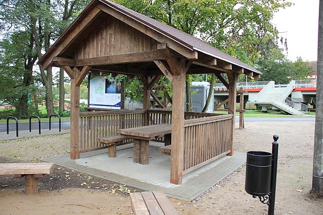 Przystań kajakowa po odbiorze