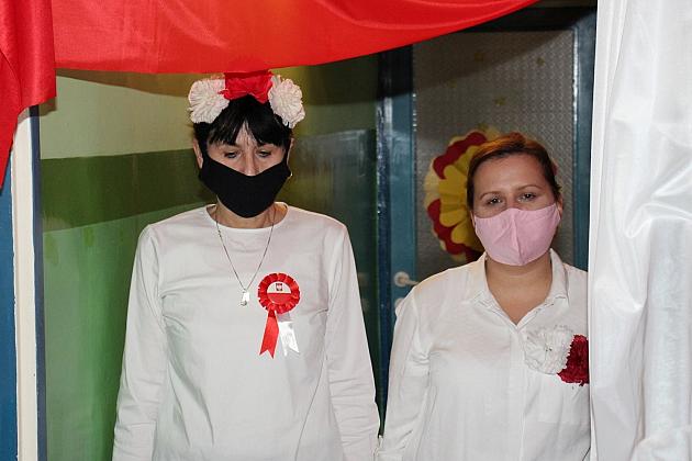 „Mazurek Dąbrowskiego” rozbrzmiał w lęborskich przedszkolach