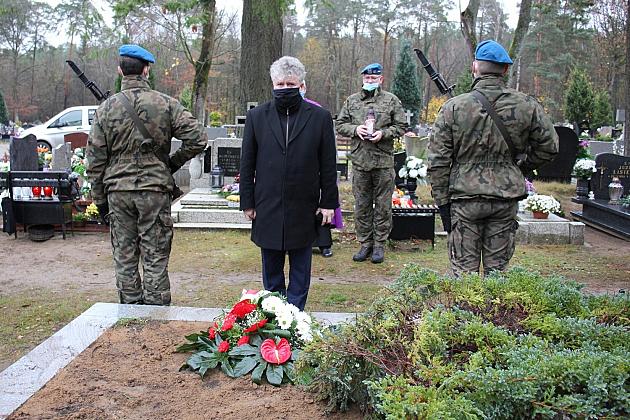 Plutonowy Henryk Keller spoczął na Cmentarzu Parafialnym w Lęborku