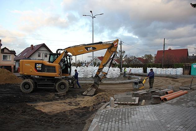 Przebudowa ronda przy Komuny Paryskiej