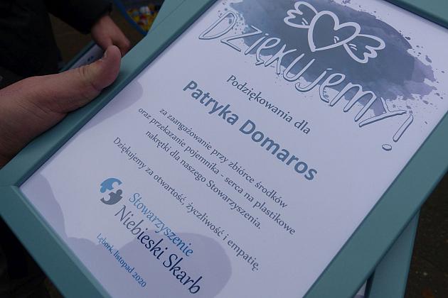 Serce na plastikowe nakrętki stanęło przy Staromiejskiej