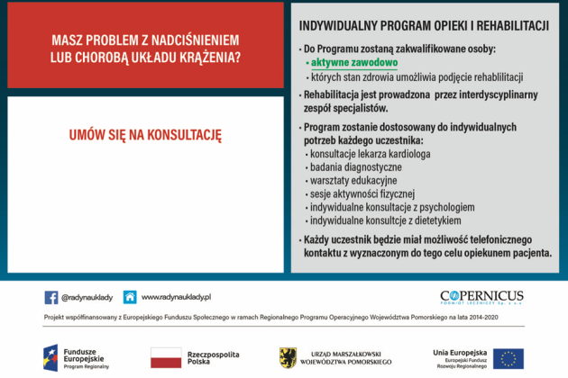 Bezpłatny program rehabilitacji kardiologicznej