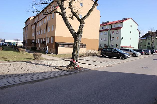 Parking przy ulicy Tczewskiej powiększony