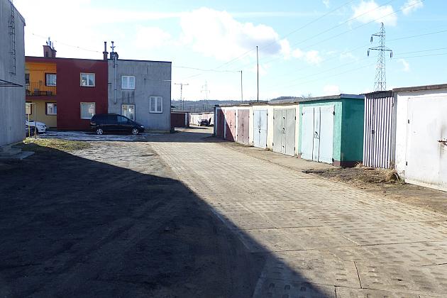 Ulica Emilii Plater-bis utwardzona