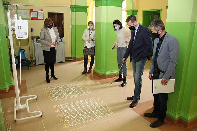 Interaktywne podłogi trafiły do lęborskich szkół