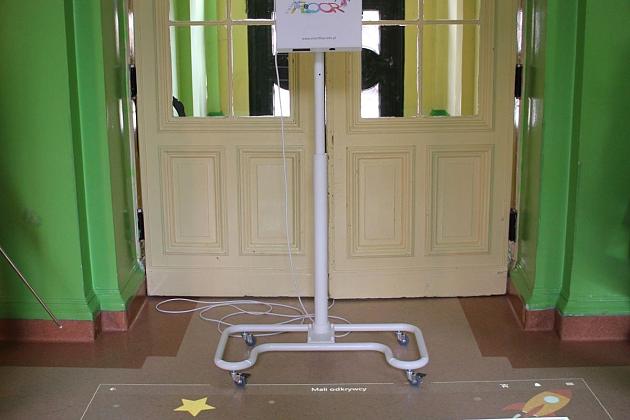 Interaktywne podłogi trafiły do lęborskich szkół