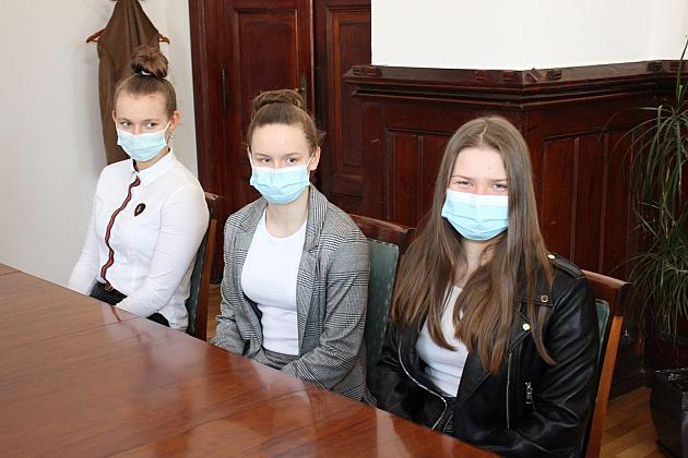 Gratulacje dla zawodniczek i trenera Solexu Lębork