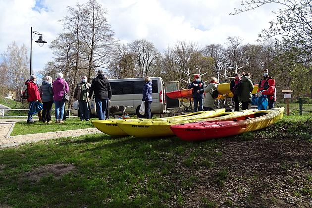 Czyszczenie rzeki Łeby