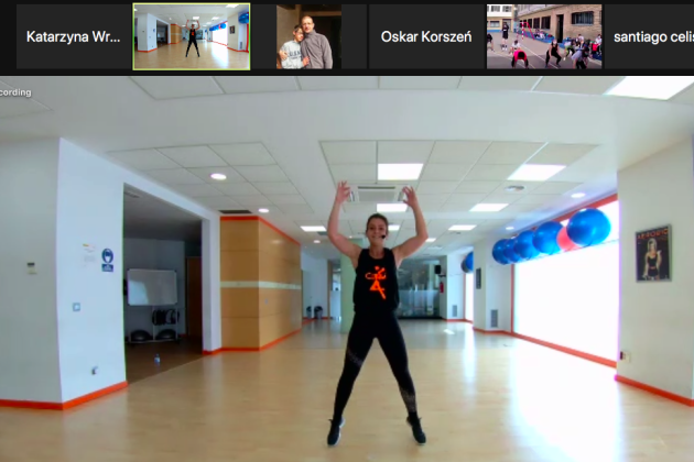 Projekt Erasmus+ SP nr 1 w Lęborku, spotkanie online w Hiszpanii