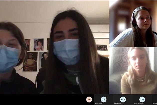 Projekt Erasmus+ SP nr 1 w Lęborku, spotkanie online w Hiszpanii