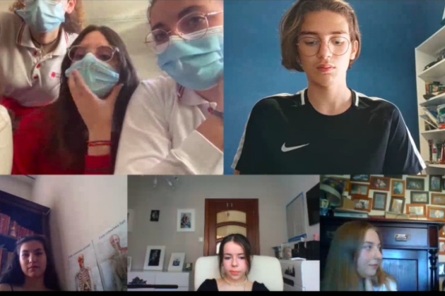 Projekt Erasmus+ SP nr 1 w Lęborku, spotkanie online w Hiszpanii