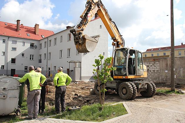 Podwórko przy Stryjewskiego 63/65