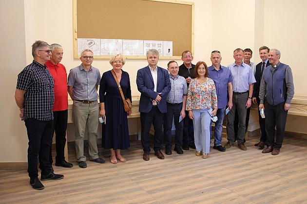 Wieża zabytkowego kościoła NMP Królowej Polski po remoncie