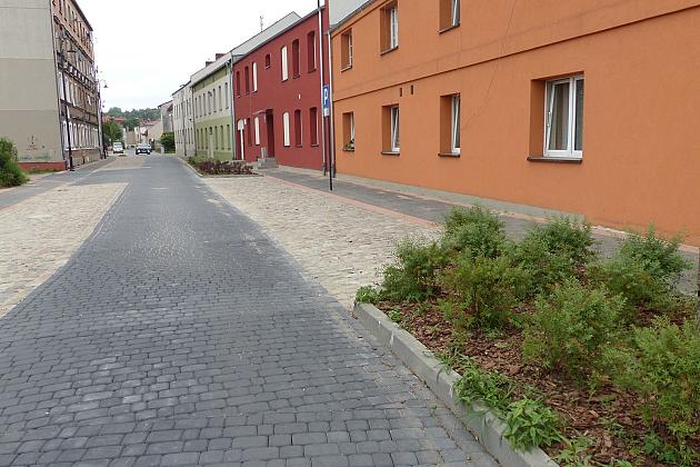 Ulica Malczewskiego już po rewitalizacji