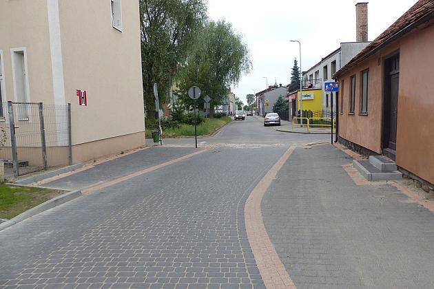 Ulica Malczewskiego już po rewitalizacji