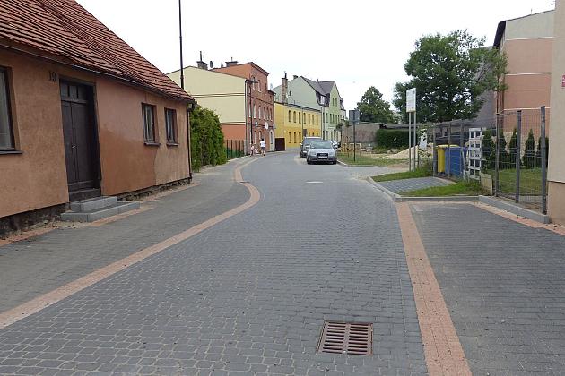 Ulica Malczewskiego już po rewitalizacji